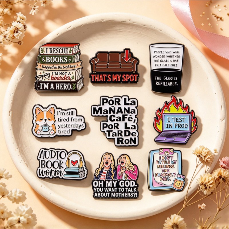 Cute Funny Quote Enamel Pins w - Laptop Accessories & Repair Jagtap Dairy Pimple Nilakh Pimpri Chinchwad Maharashtra recension och pris