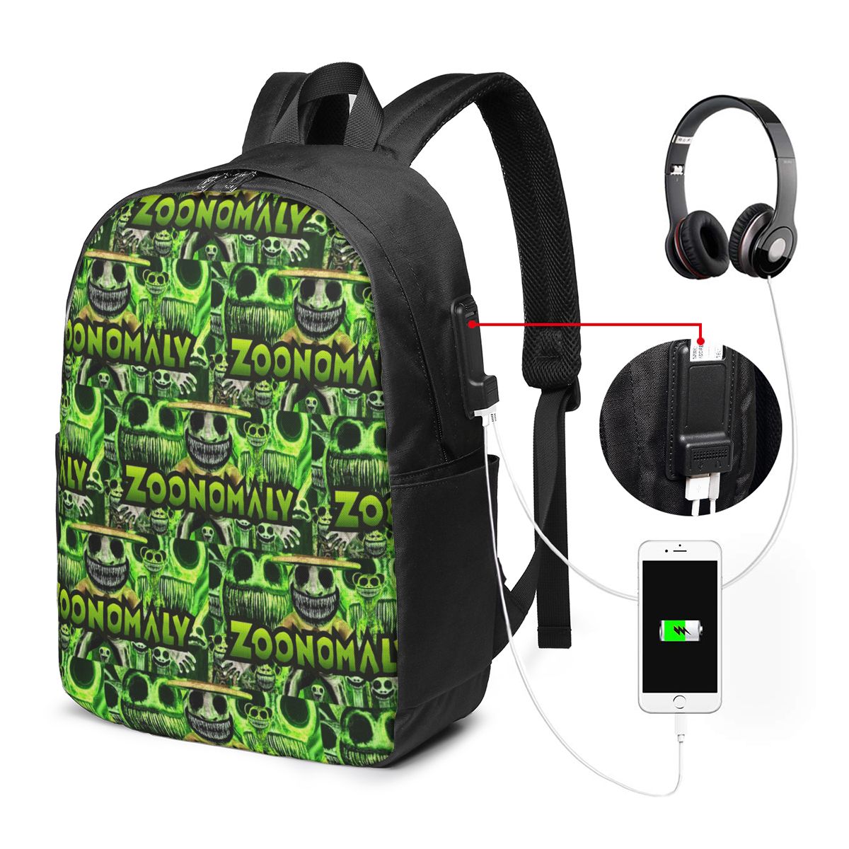 Zoonomaly Cartoon Steam Game B - Laptop Bag recension och pris