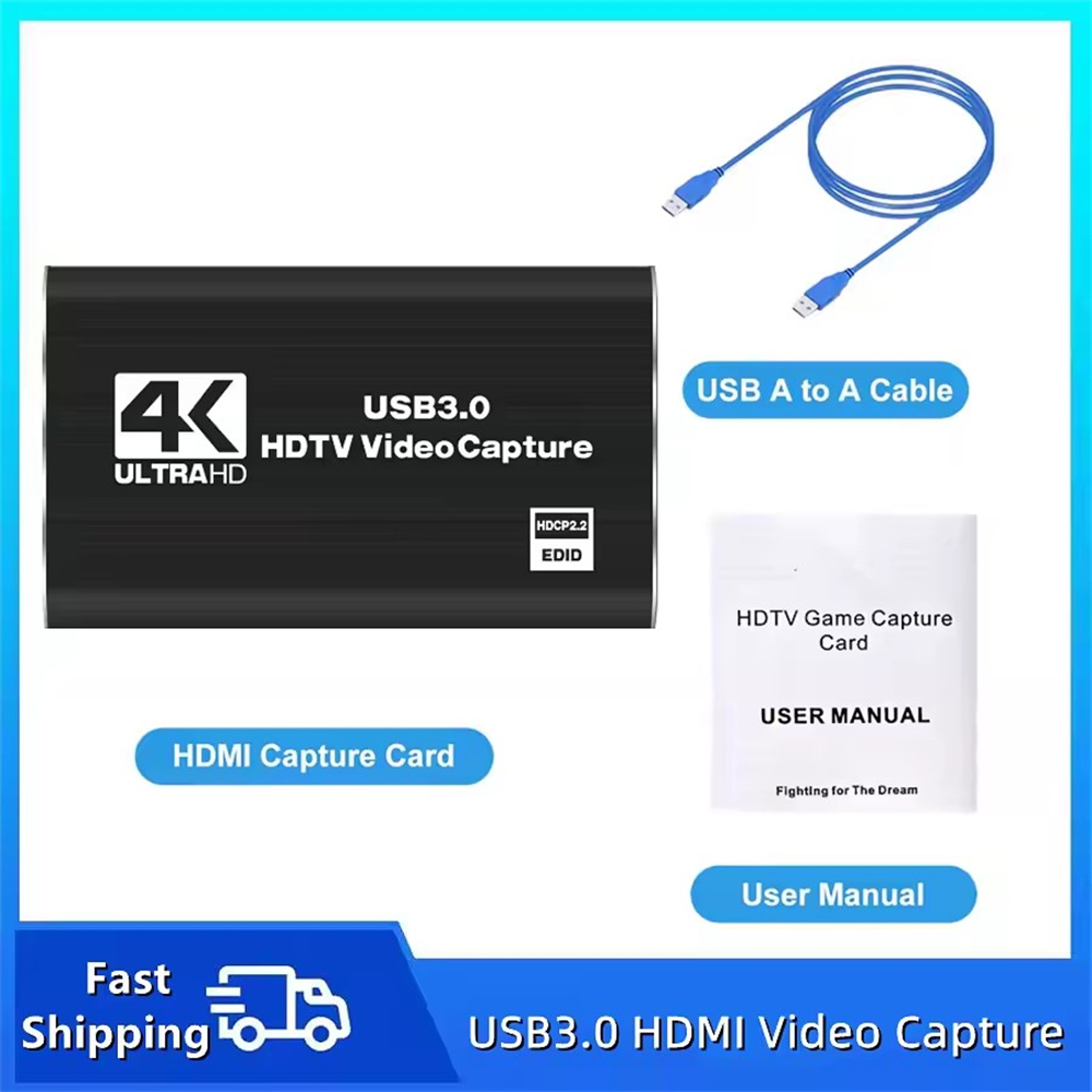 Roreta 4K USB 3.0 Video Captur - Hdmi Cable recension och pris