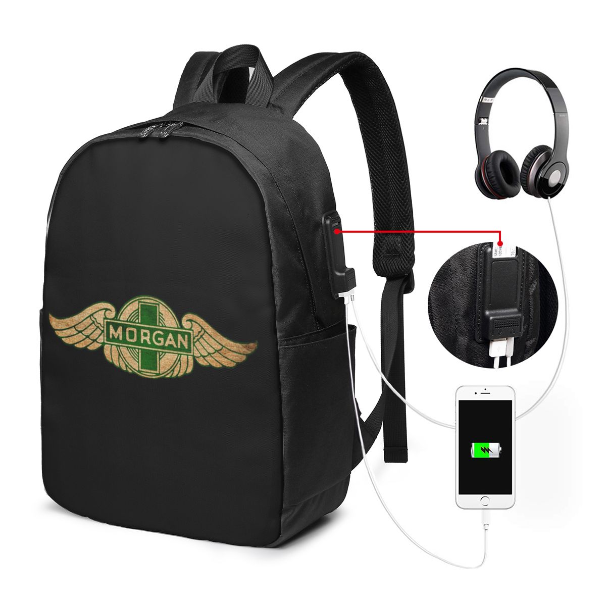 Morgan Motor Car Company Backp - Laptop Bag recension och pris