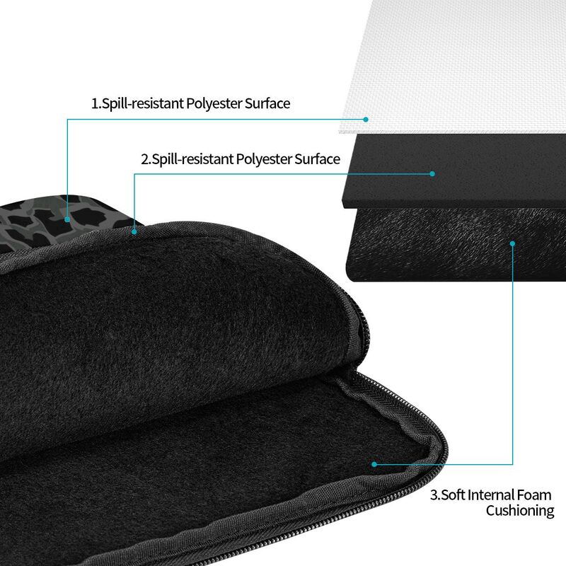 Black Leopard Laptop Sleeve Ba - Laptop Sleeve recension och pris