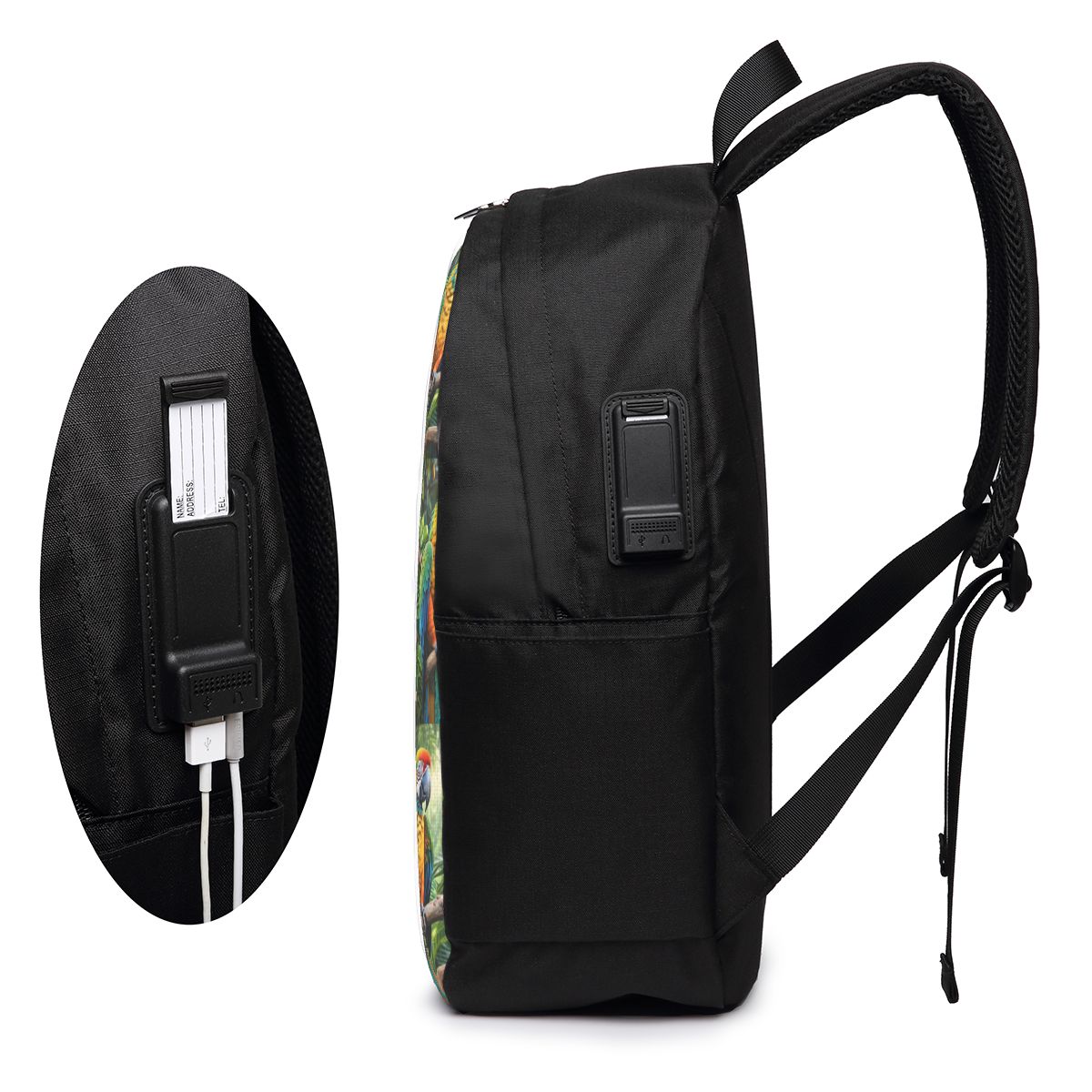 Cute Macaw Parrots Backpack Tr - Laptop Bag recension och pris